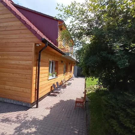 Lesniczowka W Lanckoronie Lägenhet *